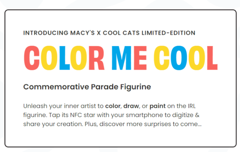 Color Me Cool - Pre-Registration Claim