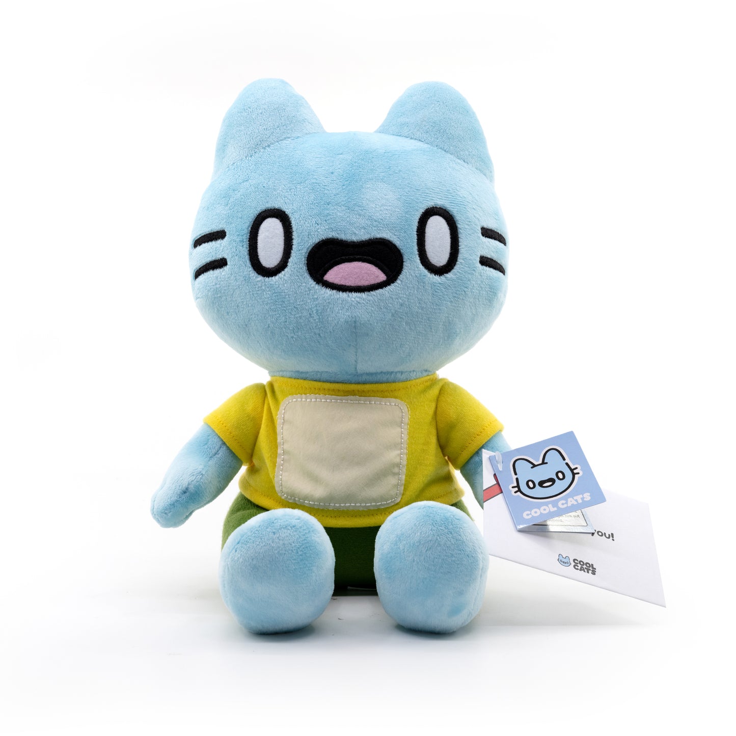 9" Blue Cat Plush - Special Edition!