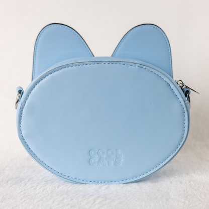 Blue Cat Cross Body Bag