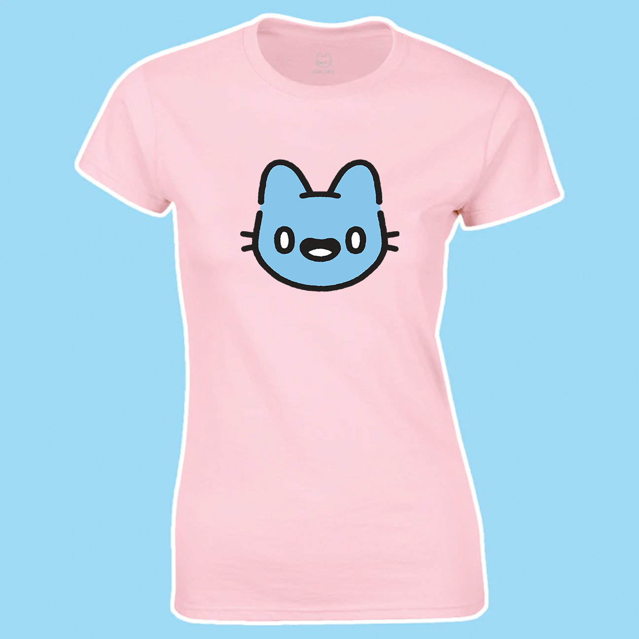 Blue Cat T-Shirt (Women)