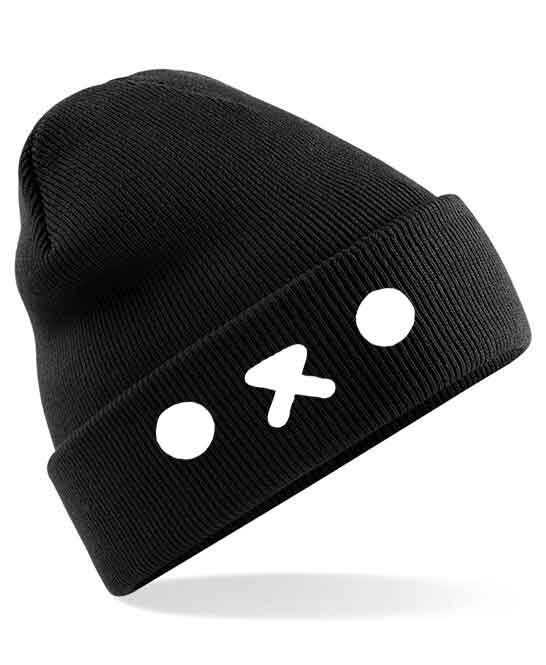 Black Beanie Front